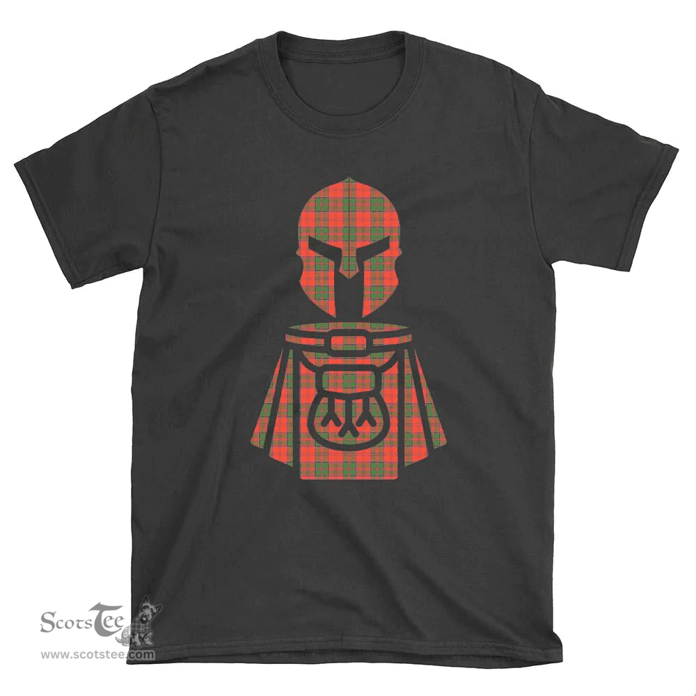 Scottish Grant Ancient Clan Tartan T-Shirt 2D - Kilt Warrior Style Scottish Plaid Tartan Plaid