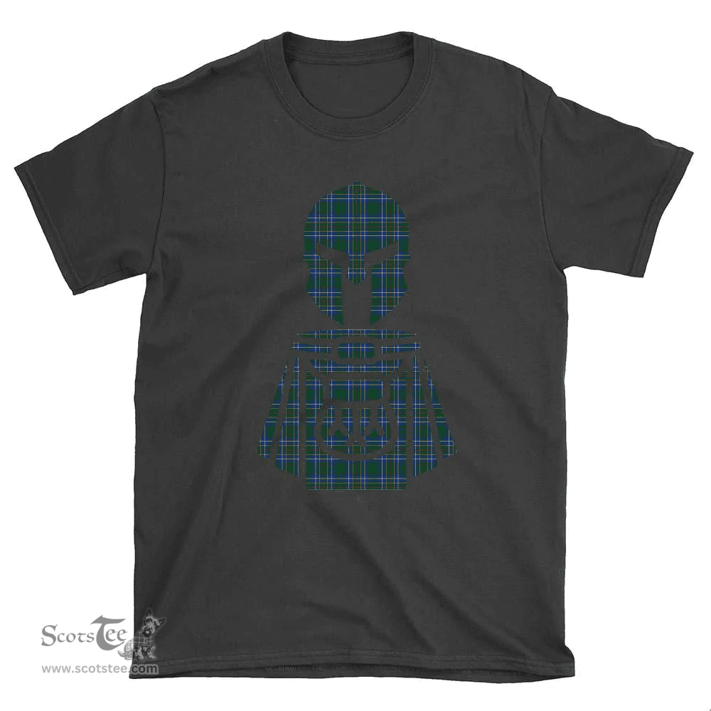 Scottish Cockburn Ancient Clan Tartan T-Shirt 2D - Kilt Warrior Style Scottish Plaid Tartan Plaid