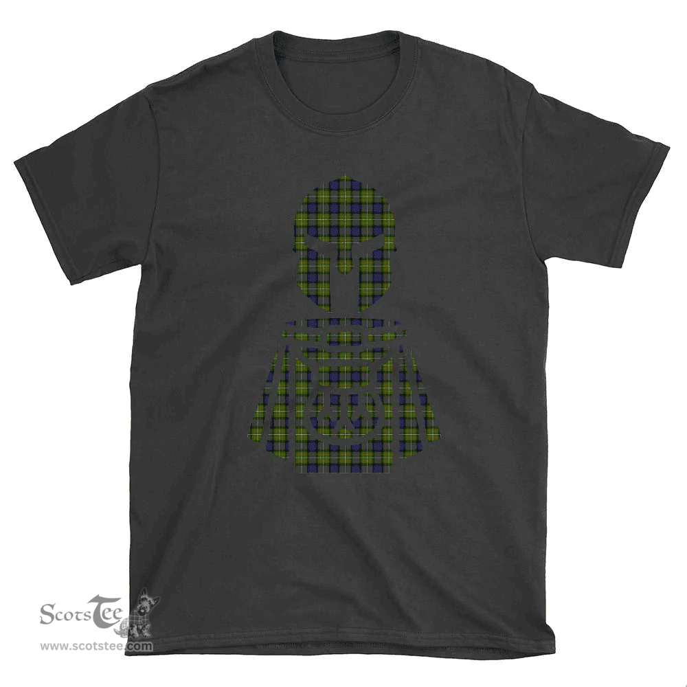 Scottish Fergusson Modern Clan Tartan T-Shirt 2D - Kilt Warrior Style Scottish Plaid Tartan Plaid