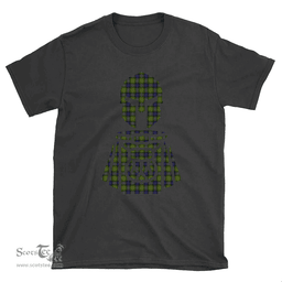Scottish Fergusson Modern Clan Tartan T-Shirt 2D - Kilt Warrior Style Scottish Plaid Tartan Plaid