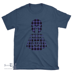 Scottish Dunlop Modern Clan Tartan T-Shirt 2D - Kilt Warrior Style Scottish Plaid Tartan Plaid