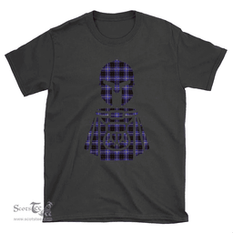 Scottish Dunlop Modern Clan Tartan T-Shirt 2D - Kilt Warrior Style Scottish Plaid Tartan Plaid