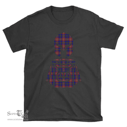Scottish Chisholm Hunting Modern Clan Tartan T-Shirt 2D - Kilt Warrior Style Scottish Plaid Tartan Plaid