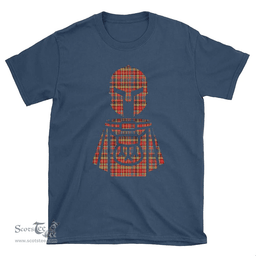 Scottish Drummond of Strathallan Clan Tartan T-Shirt 2D - Kilt Warrior Style Scottish Plaid Tartan Plaid