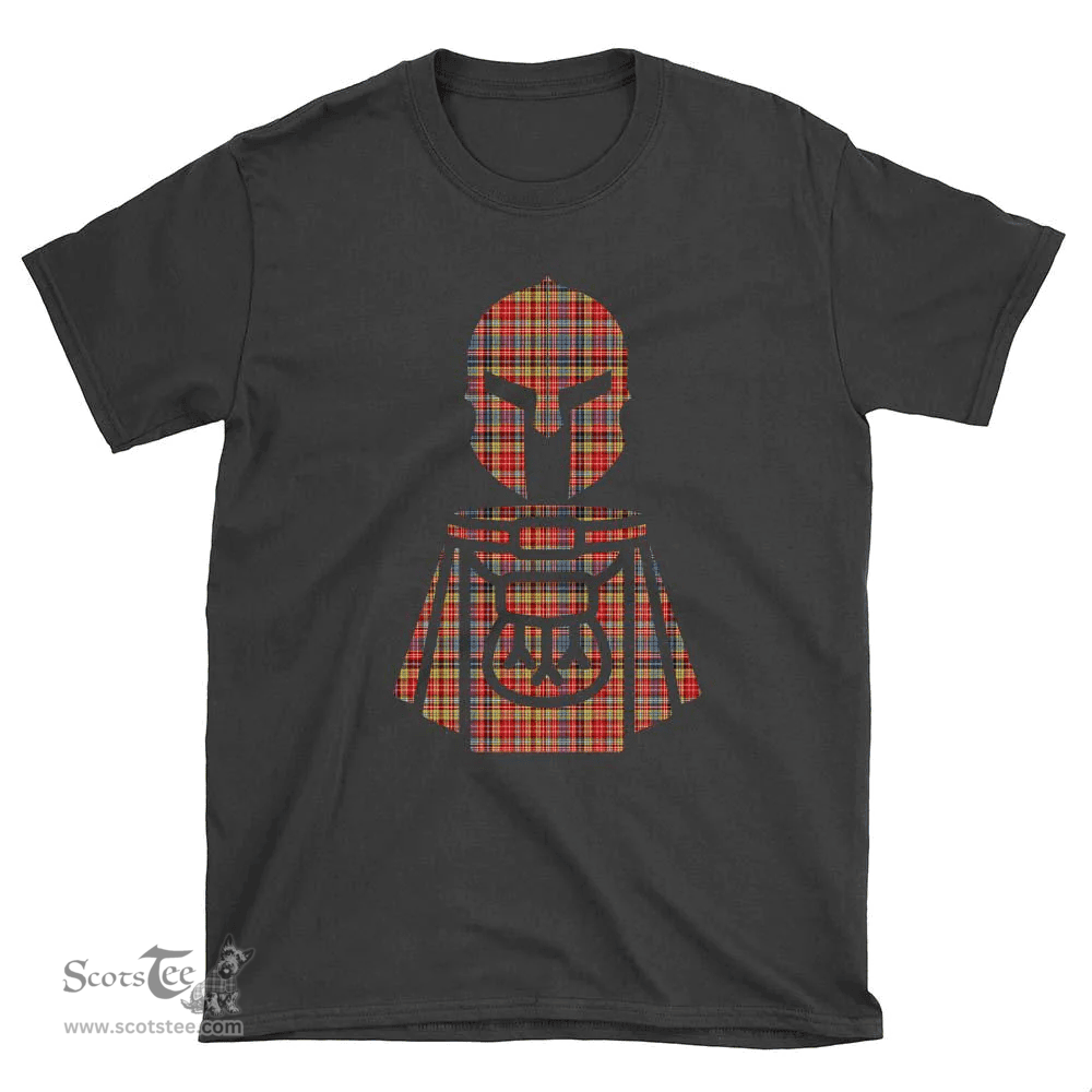 Scottish Drummond of Strathallan Clan Tartan T-Shirt 2D - Kilt Warrior Style Scottish Plaid Tartan Plaid