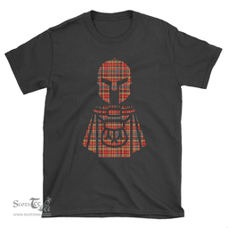 Scottish Drummond of Strathallan Clan Tartan T-Shirt 2D - Kilt Warrior Style Scottish Plaid Tartan Plaid