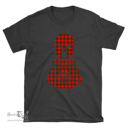 Scottish Dunbar Modern Clan Tartan T-Shirt 2D - Kilt Warrior Style Scottish Plaid Tartan Plaid
