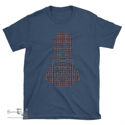Scottish Borthwick Ancient Clan Tartan T-Shirt 2D - Kilt Warrior Style Scottish Plaid Tartan Plaid
