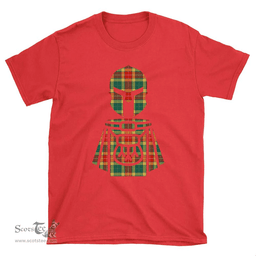 Scottish Buchanan Old Sett Clan Tartan T-Shirt 2D - Kilt Warrior Style Scottish Plaid Tartan Plaid