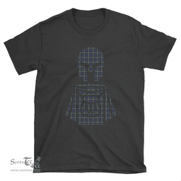 Scottish Campbell Argyll Modern Clan Tartan T-Shirt 2D - Kilt Warrior Style Scottish Plaid Tartan Plaid