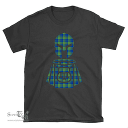 Scottish Barclay Hunting Ancient Clan Tartan T-Shirt 2D - Kilt Warrior Style Scottish Plaid Tartan Plaid