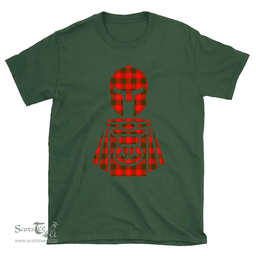 Scottish Cameron Modern Clan Tartan T-Shirt 2D - Kilt Warrior Style Scottish Plaid Tartan Plaid