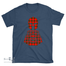 Scottish Cameron Modern Clan Tartan T-Shirt 2D - Kilt Warrior Style Scottish Plaid Tartan Plaid