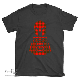 Scottish Cameron Modern Clan Tartan T-Shirt 2D - Kilt Warrior Style Scottish Plaid Tartan Plaid
