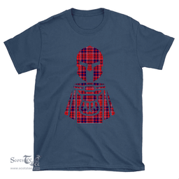 Scottish Cameron of Lochiel Modern Clan Tartan T-Shirt 2D - Kilt Warrior Style Scottish Plaid Tartan Plaid