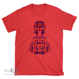 Scottish Cameron of Lochiel Modern Clan Tartan T-Shirt 2D - Kilt Warrior Style Scottish Plaid Tartan Plaid