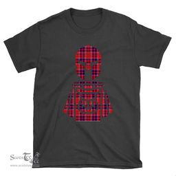 Scottish Cameron of Lochiel Modern Clan Tartan T-Shirt 2D - Kilt Warrior Style Scottish Plaid Tartan Plaid
