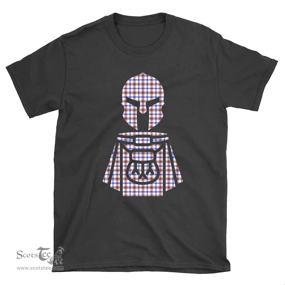Scottish Boswell Modern Clan Tartan T-Shirt 2D - Kilt Warrior Style Scottish Plaid Tartan Plaid