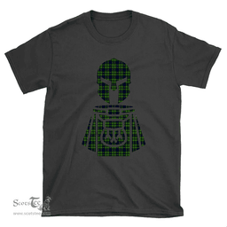 Scottish Campbell of Breadalbane Modern Clan Tartan T-Shirt 2D - Kilt Warrior Style Scottish Plaid Tartan Plaid