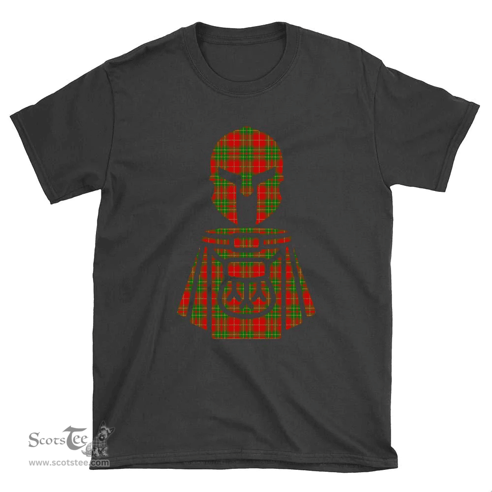 Scottish Burnett Ancient Clan Tartan T-Shirt 2D - Kilt Warrior Style Scottish Plaid Tartan Plaid