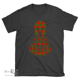 Scottish Burnett Ancient Clan Tartan T-Shirt 2D - Kilt Warrior Style Scottish Plaid Tartan Plaid