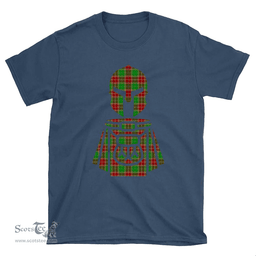 Scottish Baxter Modern Clan Tartan T-Shirt 2D - Kilt Warrior Style Scottish Plaid Tartan Plaid