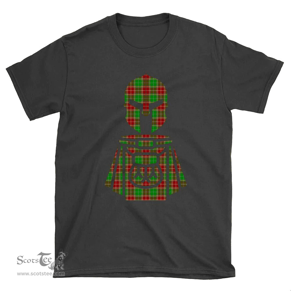 Scottish Baxter Modern Clan Tartan T-Shirt 2D - Kilt Warrior Style Scottish Plaid Tartan Plaid