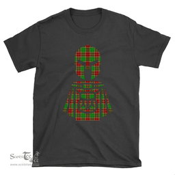 Scottish Baxter Modern Clan Tartan T-Shirt 2D - Kilt Warrior Style Scottish Plaid Tartan Plaid