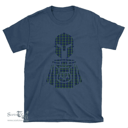 Scottish Campbell Argyll Ancient Clan Tartan T-Shirt 2D - Kilt Warrior Style Scottish Plaid Tartan Plaid