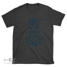 Scottish Campbell Argyll Ancient Clan Tartan T-Shirt 2D - Kilt Warrior Style Scottish Plaid Tartan Plaid