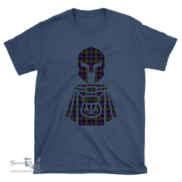 Scottish Cameron of Erracht Modern Clan Tartan T-Shirt 2D - Kilt Warrior Style Scottish Plaid Tartan Plaid