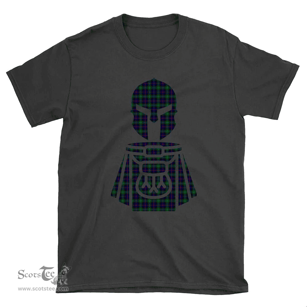Scottish Campbell of Cawdor Modern Clan Tartan T-Shirt 2D - Kilt Warrior Style Scottish Plaid Tartan Plaid