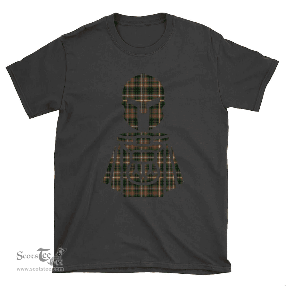 Scottish Buchanan Hunting Clan Tartan T-Shirt 2D - Kilt Warrior Style Scottish Plaid Tartan Plaid