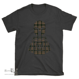 Scottish Buchanan Hunting Clan Tartan T-Shirt 2D - Kilt Warrior Style Scottish Plaid Tartan Plaid