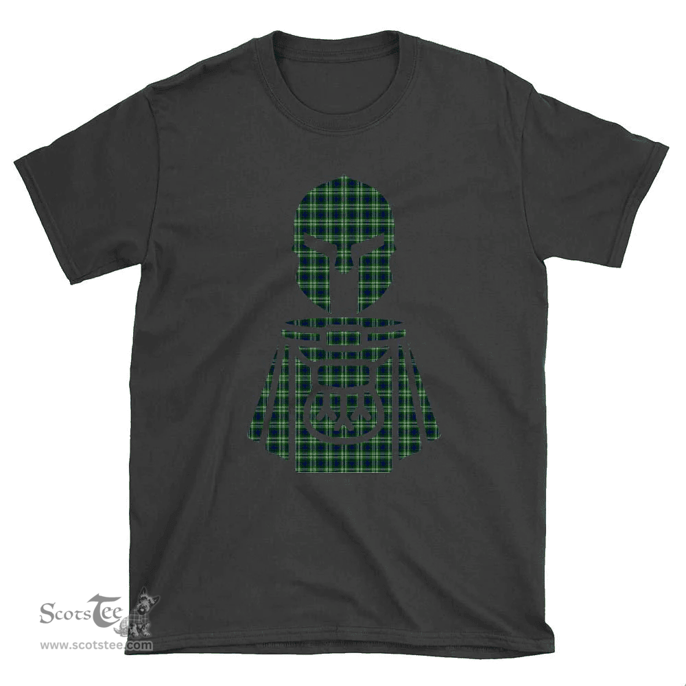Scottish Tweedside District Clan Tartan T-Shirt 2D - Kilt Warrior Style Scottish Plaid Tartan Plaid