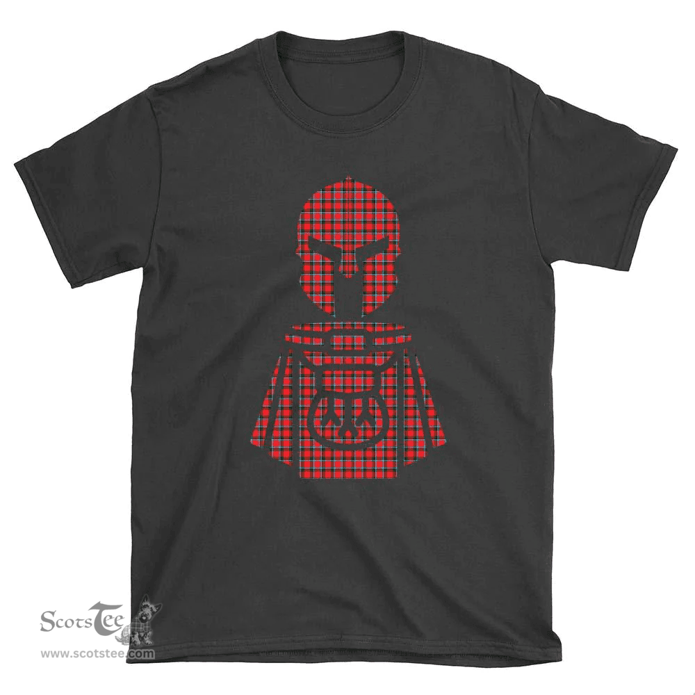 Scottish Sinclair Modern Clan Tartan T-Shirt 2D - Kilt Warrior Style Scottish Plaid Tartan Plaid