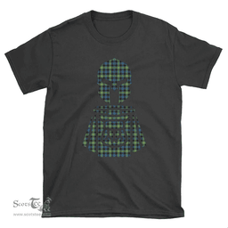 Scottish Watson Ancient Clan Tartan T-Shirt 2D - Kilt Warrior Style Scottish Plaid Tartan Plaid