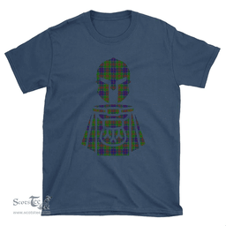 Scottish Stewart of Appin Hunting Modern Clan Tartan T-Shirt 2D - Kilt Warrior Style Scottish Plaid Tartan Plaid