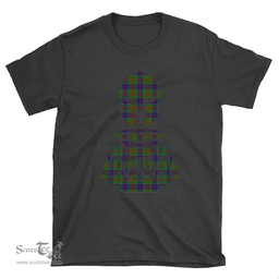 Scottish Stewart of Appin Hunting Modern Clan Tartan T-Shirt 2D - Kilt Warrior Style Scottish Plaid Tartan Plaid