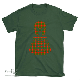 Scottish Turnbull Dress Clan Tartan T-Shirt 2D - Kilt Warrior Style Scottish Plaid Tartan Plaid