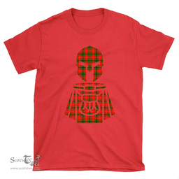 Scottish Turnbull Dress Clan Tartan T-Shirt 2D - Kilt Warrior Style Scottish Plaid Tartan Plaid