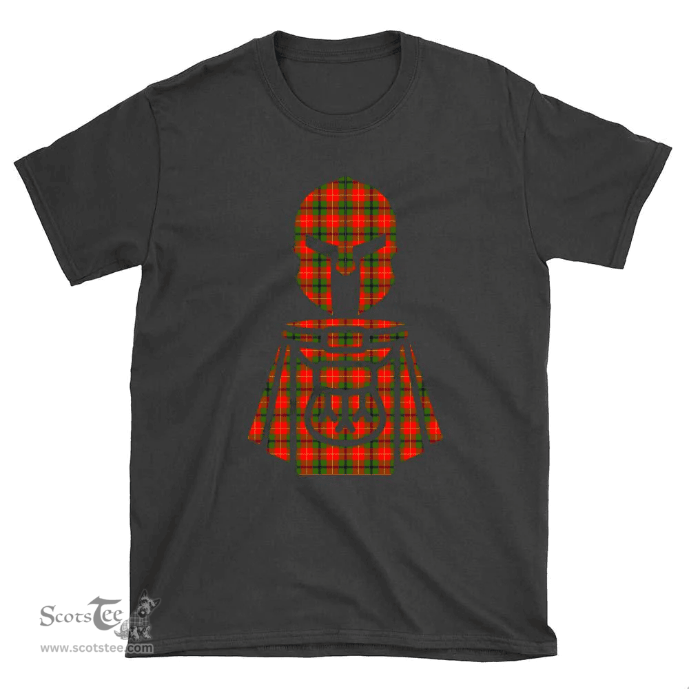 Scottish Turnbull Dress Clan Tartan T-Shirt 2D - Kilt Warrior Style Scottish Plaid Tartan Plaid