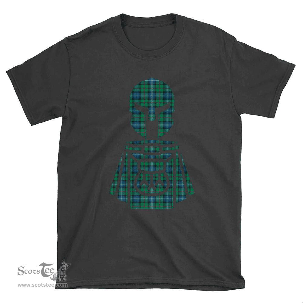 Scottish Urquhart Ancient Clan Tartan T-Shirt 2D - Kilt Warrior Style Scottish Plaid Tartan Plaid