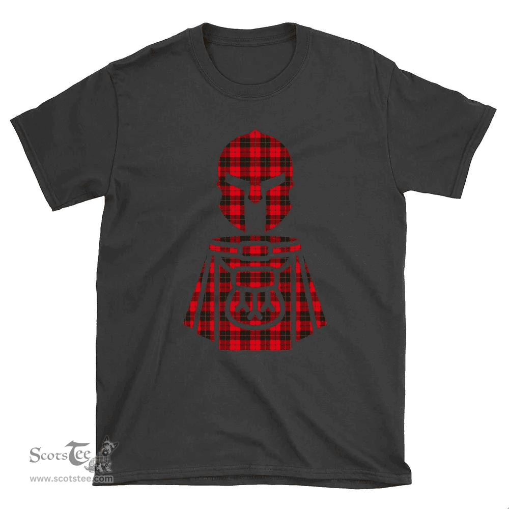 Scottish Wallace Weathered Clan Tartan T-Shirt 2D - Kilt Warrior Style Scottish Plaid Tartan Plaid