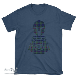 Scottish Wood Modern Clan Tartan T-Shirt 2D - Kilt Warrior Style Scottish Plaid Tartan Plaid