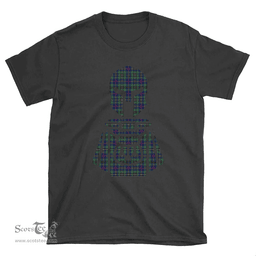 Scottish Wood Modern Clan Tartan T-Shirt 2D - Kilt Warrior Style Scottish Plaid Tartan Plaid
