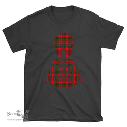Scottish Stewart of Appin Modern Clan Tartan T-Shirt 2D - Kilt Warrior Style Scottish Plaid Tartan Plaid