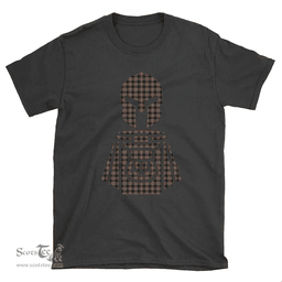 Scottish Sutherland Weathered Clan Tartan T-Shirt 2D - Kilt Warrior Style Scottish Plaid Tartan Plaid