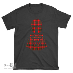 Scottish Somerville Modern Clan Tartan T-Shirt 2D - Kilt Warrior Style Scottish Plaid Tartan Plaid