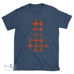 Scottish Stewart of Appin Ancient Clan Tartan T-Shirt 2D - Kilt Warrior Style Scottish Plaid Tartan Plaid